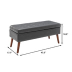 Storage Bench for Bedroom End of Bed