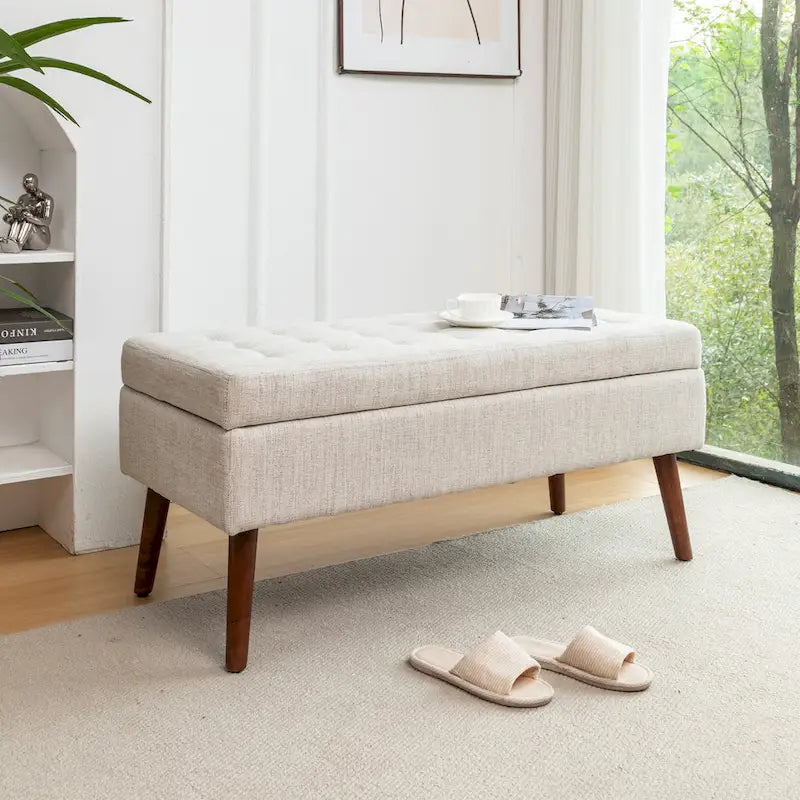 Storage Bench for Bedroom End of Bed