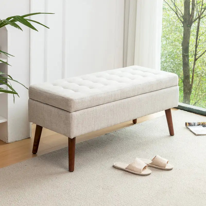 Storage Bench for Bedroom End of Bed