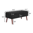 Storage Bench for Bedroom End of Bed