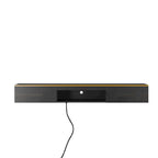 Floating TV Stand Wall Mounted with 16 Color LEDs,69 Modern TV Stand, Floating TV Cabinet Entertainment Center