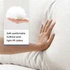 101 L-Shaped Cloud Sectional Sofa with Ottoman & Pocket Springs