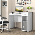 Modern Computer Desk with Drawer for Home Office and Laptop Use