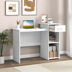 Modern Computer Desk with Drawer for Home Office and Laptop Use