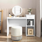 Modern Computer Desk with Drawer for Home Office and Laptop Use