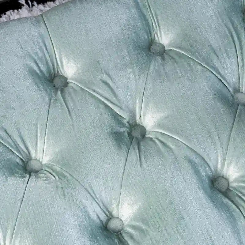 Tufted Velvet Ottoman Bench for Bedroom and Living Room