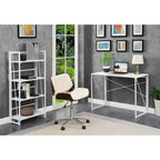 Compact Folding Desk for Small Spaces, Home Office and Dorm Rooms