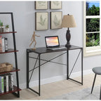 Compact Folding Desk for Small Spaces, Home Office and Dorm Rooms
