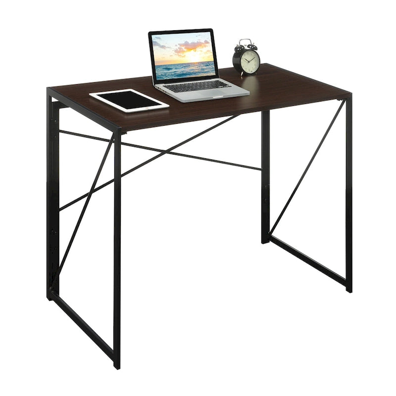 Compact Folding Desk for Small Spaces, Home Office and Dorm Rooms
