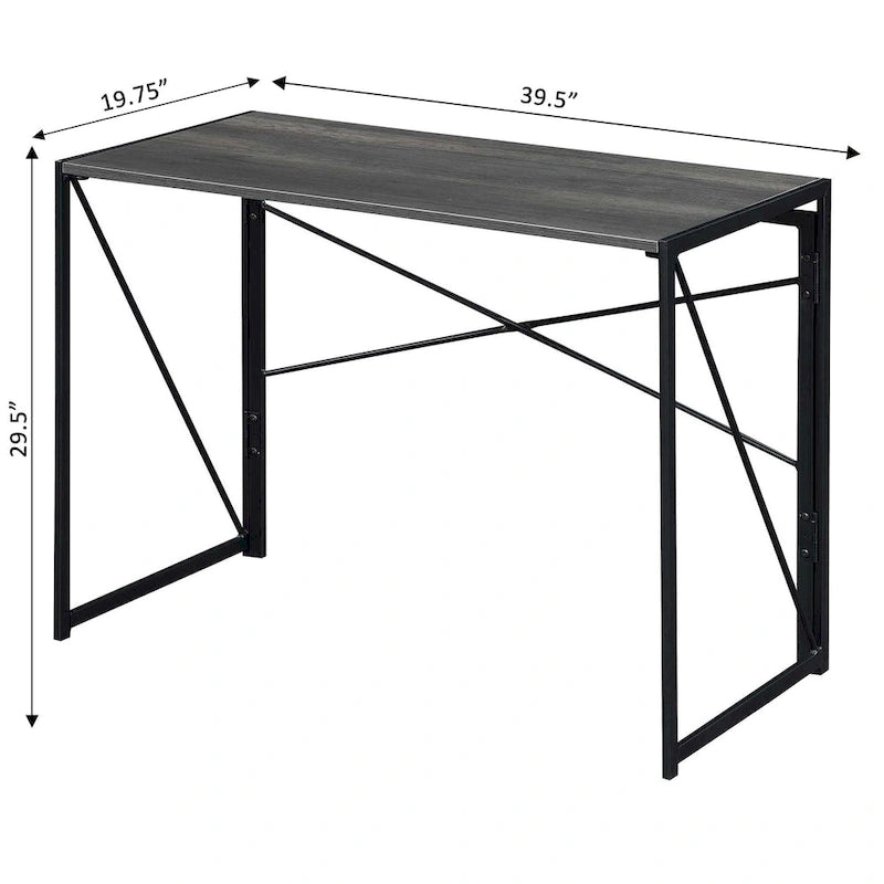 Compact Folding Desk for Small Spaces, Home Office and Dorm Rooms