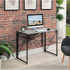 Compact Folding Desk for Small Spaces, Home Office and Dorm Rooms