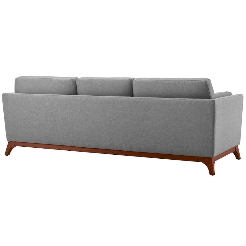 Upholstered Fabric Sofa for Living Room with Solid Frame