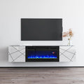 Electric Fireplace TV Stand for TVs up to 63 Inches