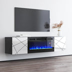 Electric Fireplace TV Stand for TVs up to 63 Inches