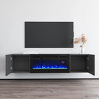 Electric Fireplace TV Stand for TVs up to 63 Inches