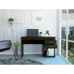 Writing Computer Desk with 2 Drawers and Cabinet for Home Office