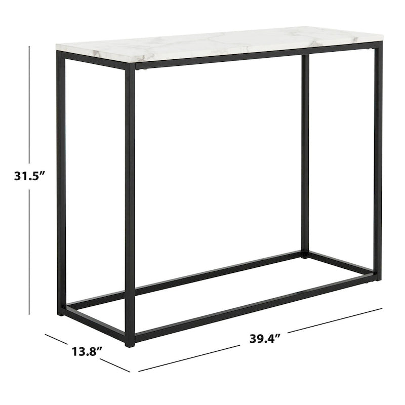 Slim Console Table 14x39x32 for Entryway and Hallway