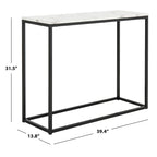 Slim Console Table 14x39x32 for Entryway and Hallway