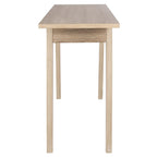 Oak Console Table 59x18x32 for Entryway and Living Room