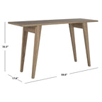 Oak Console Table 59x18x32 for Entryway and Living Room