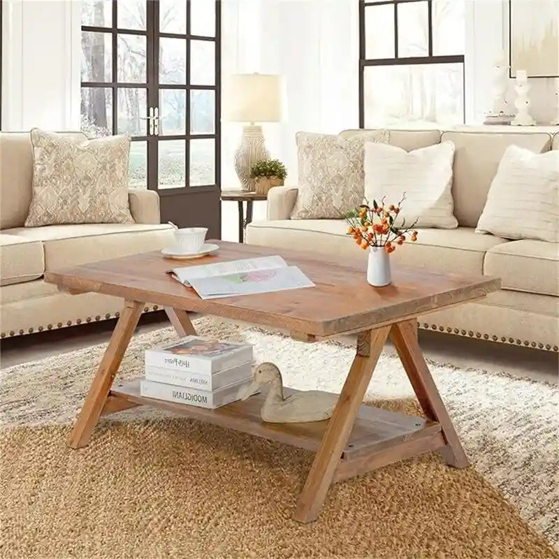 Modern Coffee Table 42.5x21.7x17.7 for Living Room