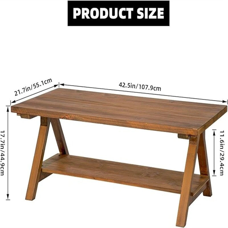 Modern Coffee Table 42.5x21.7x17.7 for Living Room