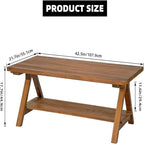 Modern Coffee Table 42.5x21.7x17.7 for Living Room