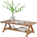 Modern Coffee Table 42.5x21.7x17.7 for Living Room
