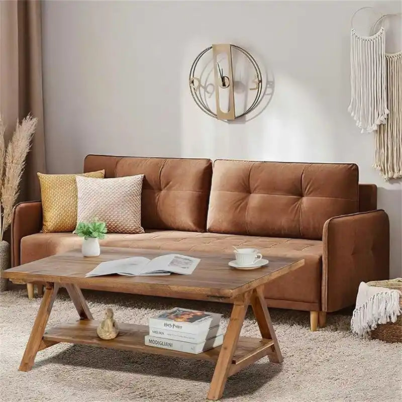 Modern Coffee Table 42.5x21.7x17.7 for Living Room