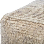 Traditional Medallion Pouf Ottoman for Living Room and Bedroom