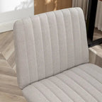 Fabric Swivel Office Chair with Adjustable Height and Padded Seat