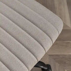 Fabric Swivel Office Chair with Adjustable Height and Padded Seat