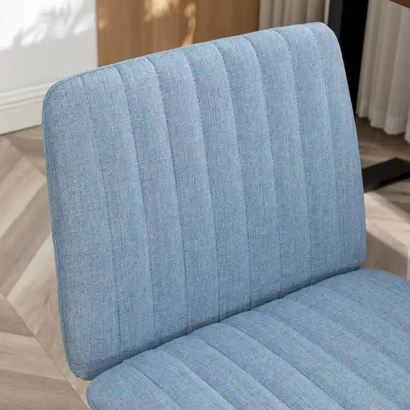 Fabric Swivel Office Chair with Adjustable Height and Padded Seat