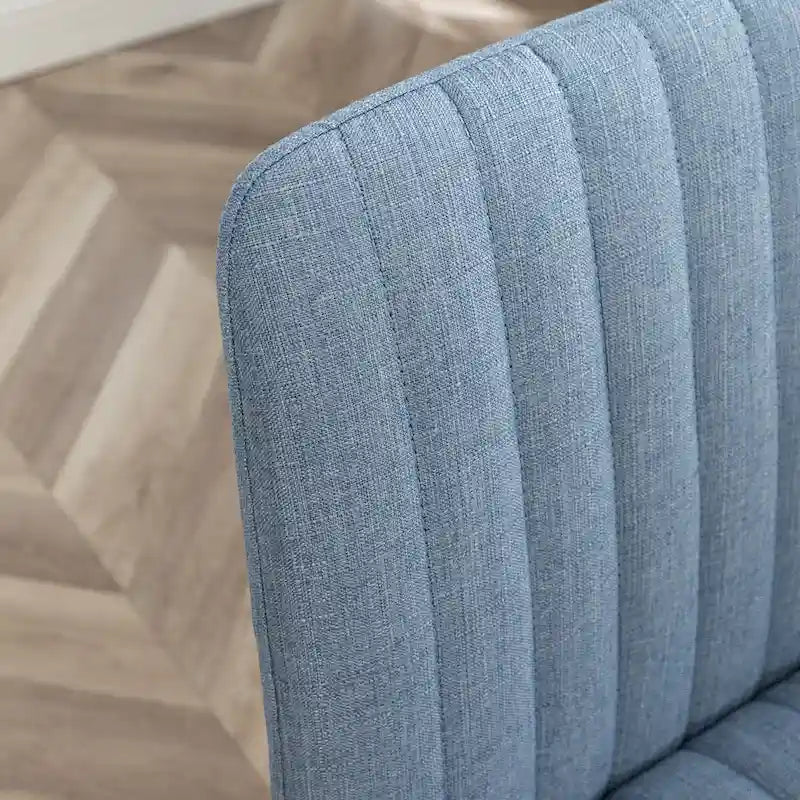 Fabric Swivel Office Chair with Adjustable Height and Padded Seat