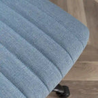 Fabric Swivel Office Chair with Adjustable Height and Padded Seat