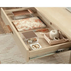66-Inch Executive Home Office Desk with Storage