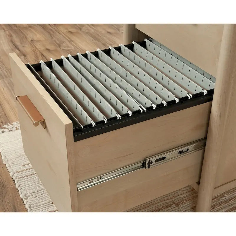 66-Inch Executive Home Office Desk with Storage