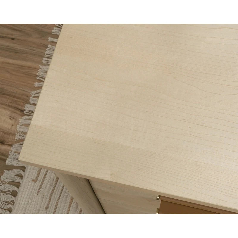 66-Inch Executive Home Office Desk with Storage