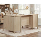 66-Inch Executive Home Office Desk with Storage