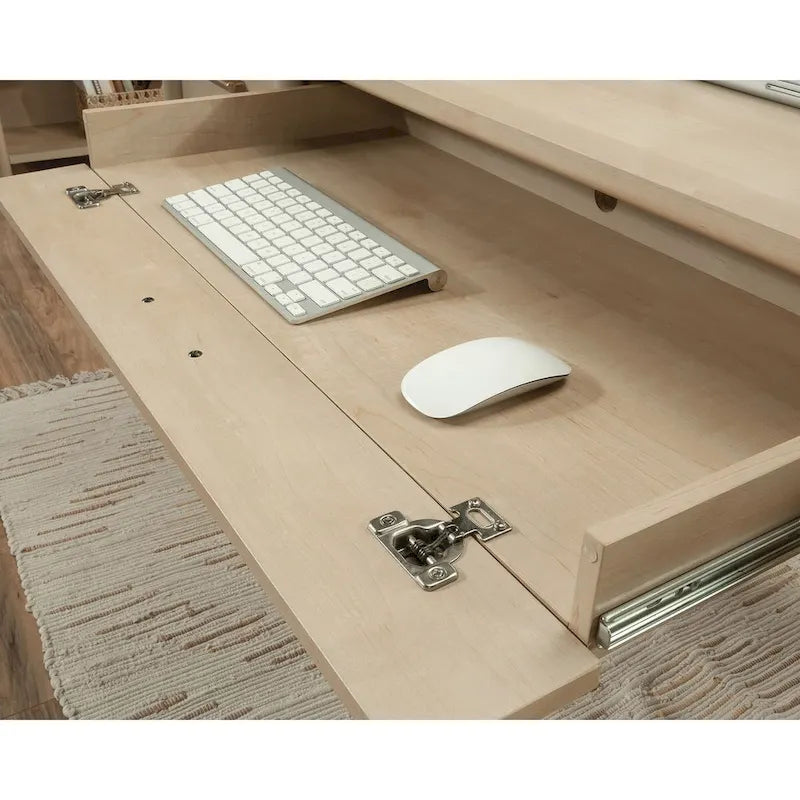 66-Inch Executive Home Office Desk with Storage
