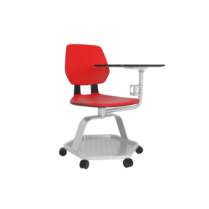Mobile Tablet Arm Student Desk Chair for Classroom and Home Study