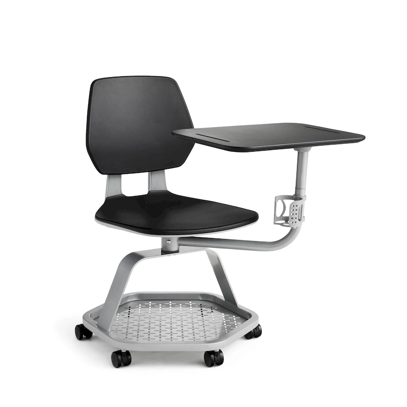 Mobile Tablet Arm Student Desk Chair for Classroom and Home Study