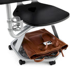 Mobile Tablet Arm Student Desk Chair for Classroom and Home Study