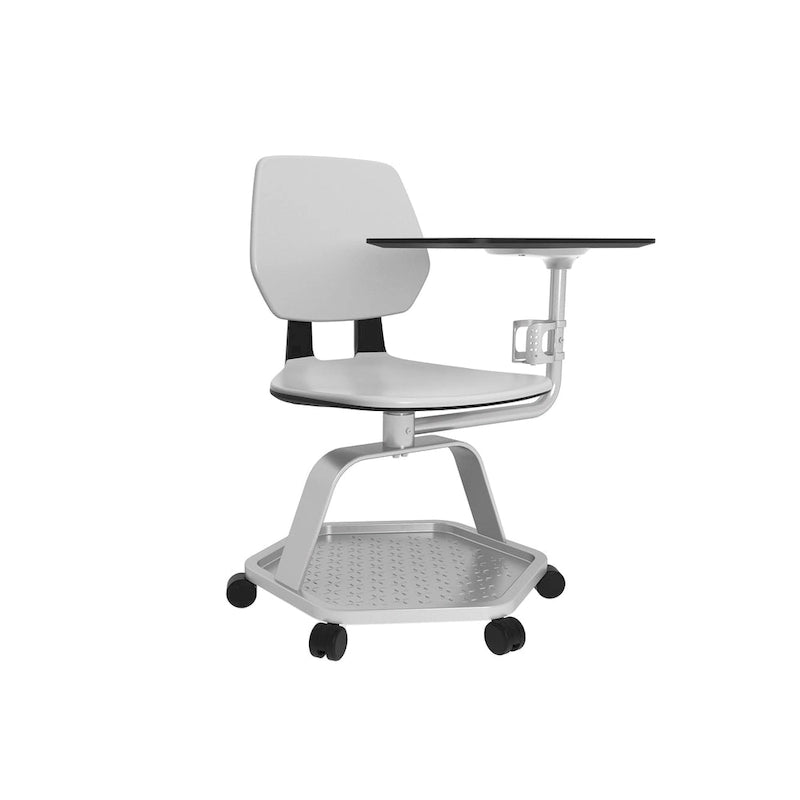 Mobile Tablet Arm Student Desk Chair for Classroom and Home Study