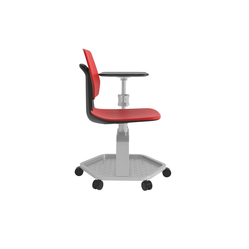 Mobile Tablet Arm Student Desk Chair for Classroom and Home Study
