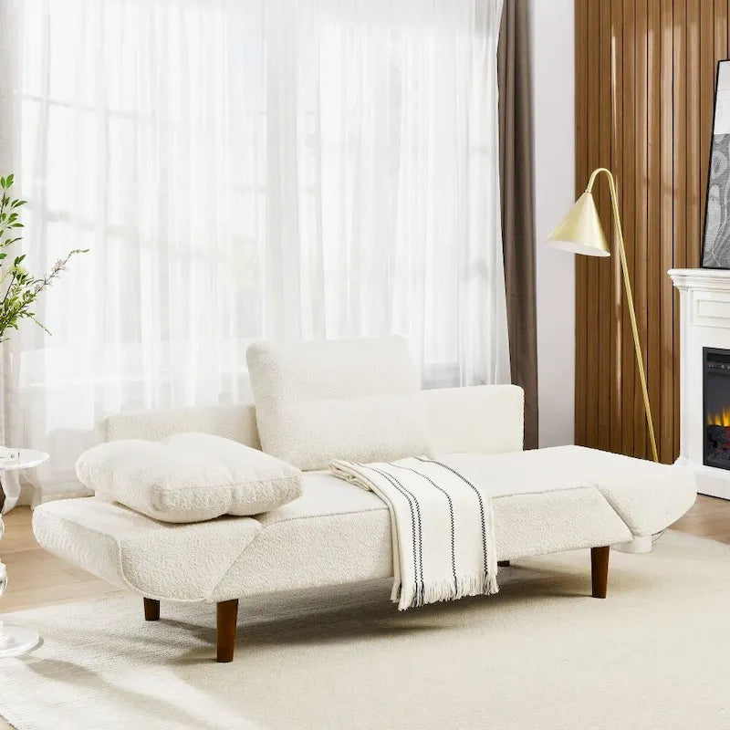 Convertible Futon Loveseat Sleeper Sofa